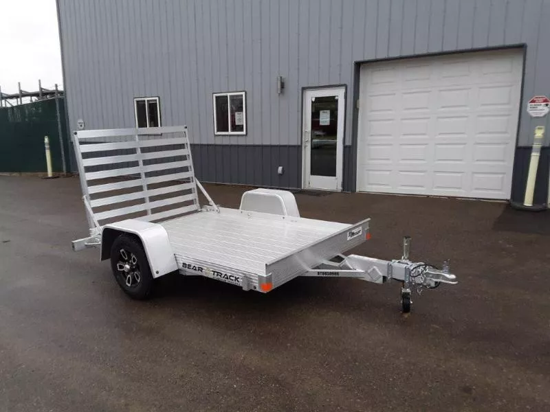 2026 Bear Track 65" x 8' Aluminum Single Axle Utility Trailer