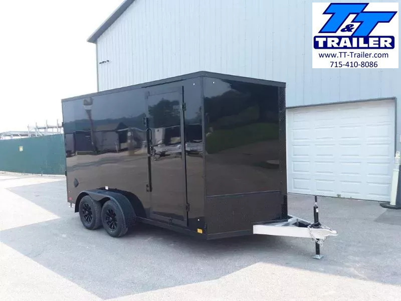 2026 Discovery Endeavor Aluminum 7 x 14 V-Nose Enclosed Cargo Trailer 1754077250