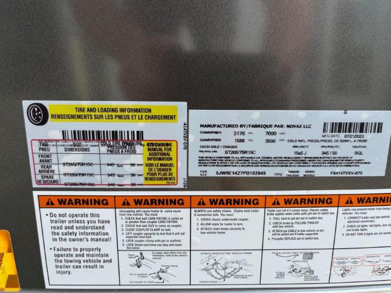 new Cargo (Enclosed) Trailers Formula Trailers  for sale, in Somerset, WI Thumbnail 6