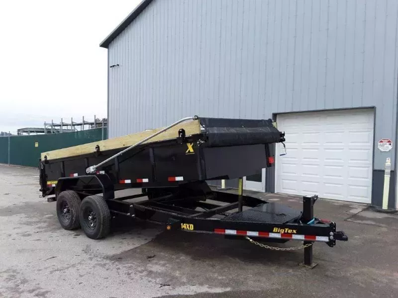2026 Big Tex 14XD 83" x 16' Heavy Duty Low Profile Dump Trailer (15400 GVWR)