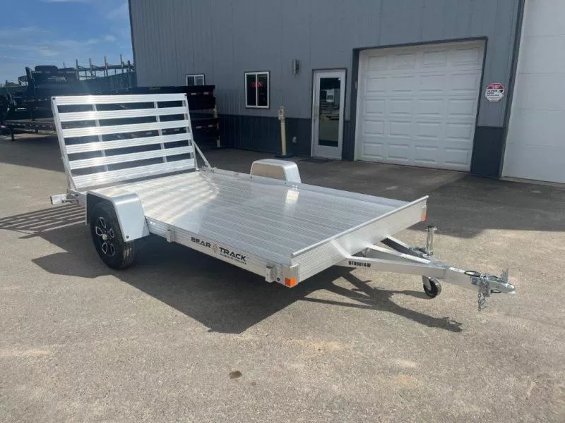 2026 Bear Track 80" x 12' Aluminum Single Axle Utility Trailer