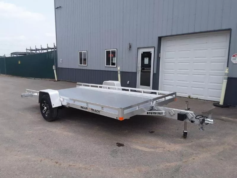 2025 Bear Track 79" x 14.7' Aluminum Single Axle Full Tilt Utility Trailer (5,000 GVWR)