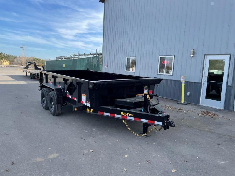 2025 Big Tex 14LP 83" x 14' Heavy Duty Extra Wide Low Profile Dump Trailer