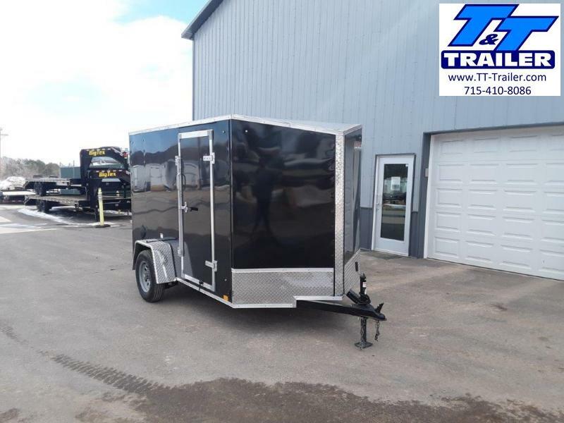 FOR RENT - 6 x 10 V-Nose Enclosed Cargo Trailer