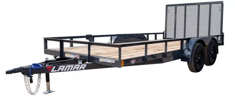 2026 Lamar 83" X 16' - 7k Utility Trailer with Ramp
