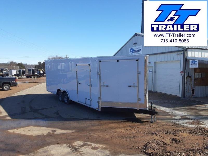 2020 Discovery Challenger ET 8.5 x 22 V-Nose Enclosed Combination Car and Toy Hauler Trailer 2020 Discovery Challenger ET 8.5 x 22 V-Nose Enclosed Combination Car and Toy Hauler Trailer