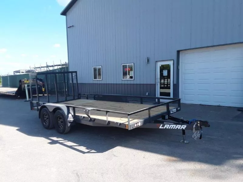 2026 Lamar 83" X 16' - 7k Utility Trailer with Ramp