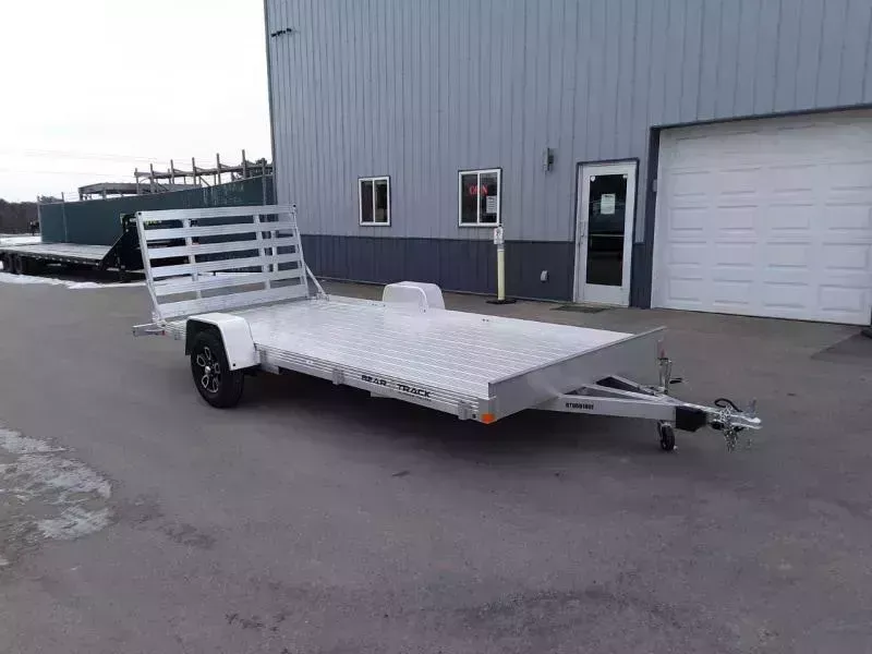2026 Bear Track 80" x 15' Aluminum Single Axle Utility Trailer