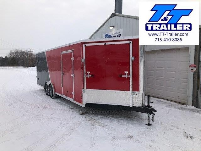 2021 Discovery Challenger SE 8.5 x 24 V-Nose Enclosed Combination Car and Toy Hauler Trailer 2021 Discovery Challenger SE 8.5 x 24 V-Nose Enclosed Combination Car and Toy Hauler Trailer