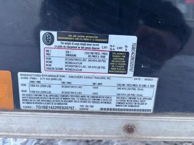 used Cargo (Enclosed) Trailers Discovery Trailers  for sale, in Somerset, WI Thumbnail 10