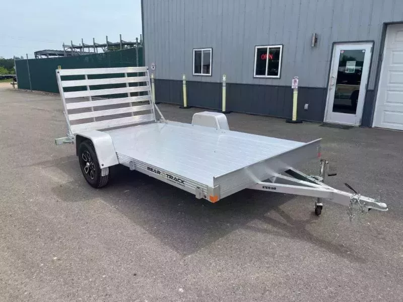 2025 Bear Track 76" x 12' Aluminum Single Axle Utility Trailer