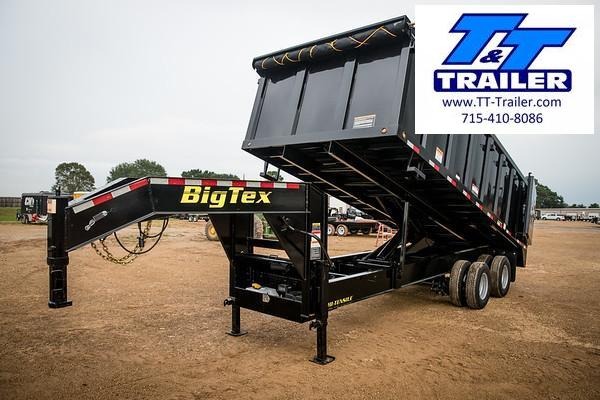 2022 Big Tex 25DU 92" x 20' Tandem Dual Gooseneck Dump Trailer (25,900 GVWR) 2022 Big Tex 25DU 92" x 20' Tandem Dual Gooseneck Dump Trailer (25,900 GVWR)