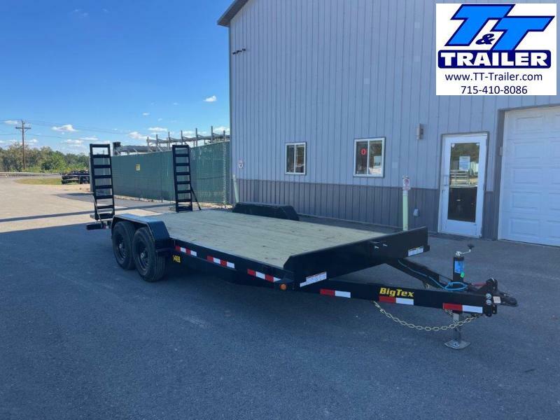 2026 Big Tex 14EB 83" x 20' Equipment Trailer with Knee Ramps 1745261702