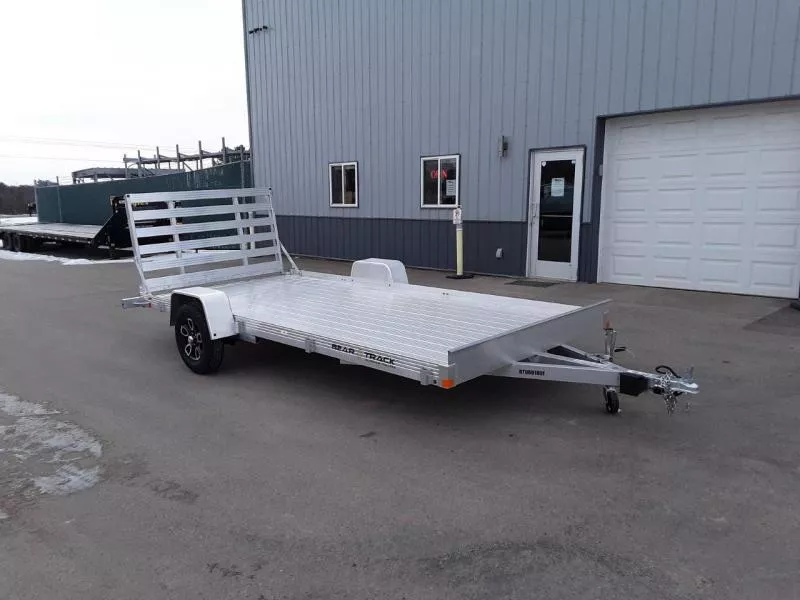 2025 Bear Track 80" x 15' Aluminum Single Axle Utility Trailer