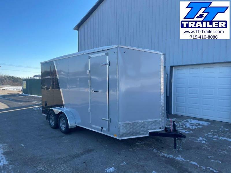 FOR RENT - 7 x 16 V-Nose Enclosed Cargo Trailer 1703432762