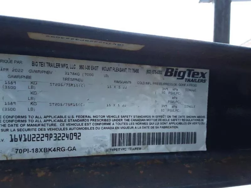 used Utility Trailers Big Tex Trailers  for sale, in Somerset, WI Thumbnail 6