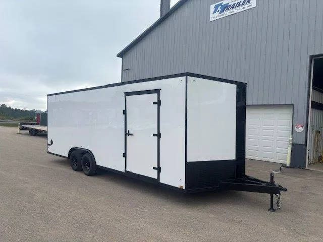2026 Discovery Challenger SE 8.5 x 24 V-Nose Enclosed Combination Car and Toy Hauler Trailer