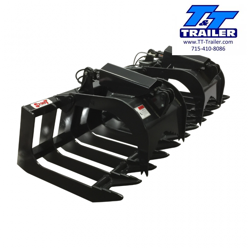 2021 Stout 84" Brush Grapple Skid Steer Attachment Attachment 2021 Stout 84" Brush Grapple Skid Steer Attachment Attachment