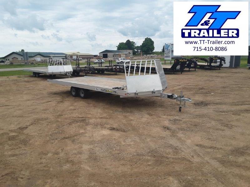 FOR RENT - 8.5 x 22 4 Place Open Snowmobile Trailer FOR RENT - 8.5 x 22 4 Place Open Snowmobile Trailer