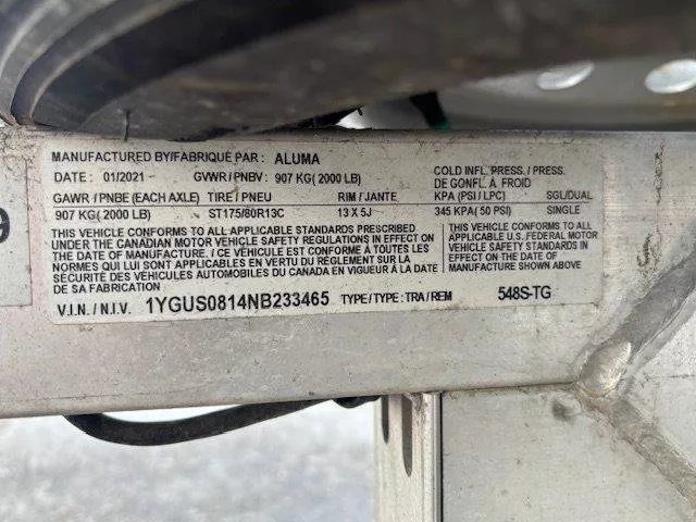 used Utility Trailers Aluma  for sale, in Somerset, WI Thumbnail 5