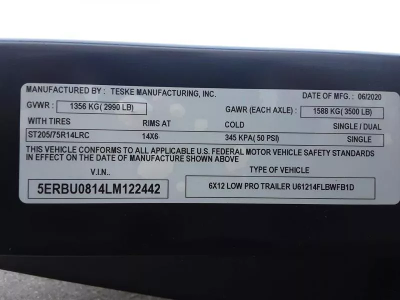 used Utility Trailers Teske Manufacturing  for sale, in Somerset, WI Thumbnail 6
