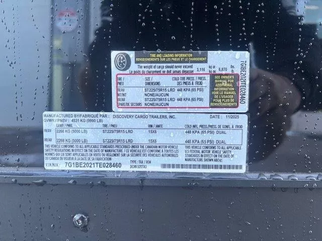 new Cargo (Enclosed) Trailers Discovery Trailers  for sale, in Somerset, WI Thumbnail 7