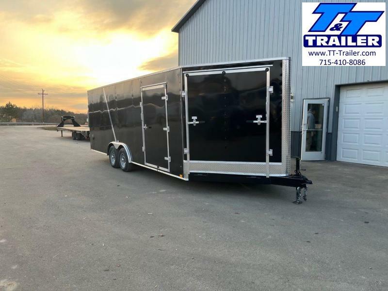 FOR RENT - 8.5 x 20 (5' V) V-Nose Enclosed Cargo Trailer 1703432866