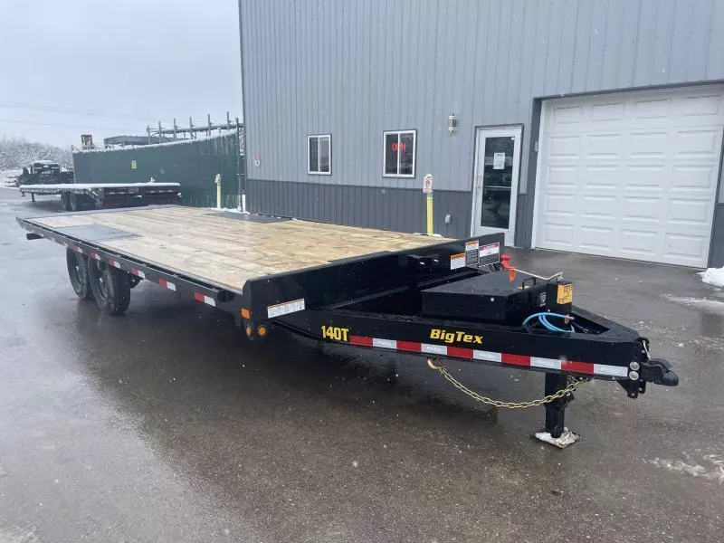 2026 Big Tex 14OT 102" x 24' Deckover Bumperpull Full Tilt Equipment Trailer
