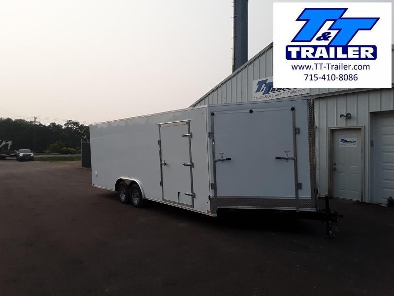 2022 Discovery Challenger ET 8.5 x 22 V-Nose Enclosed Combination Car and Toy Hauler Trailer 2022 Discovery Challenger ET 8.5 x 22 V-Nose Enclosed Combination Car and Toy Hauler Trailer