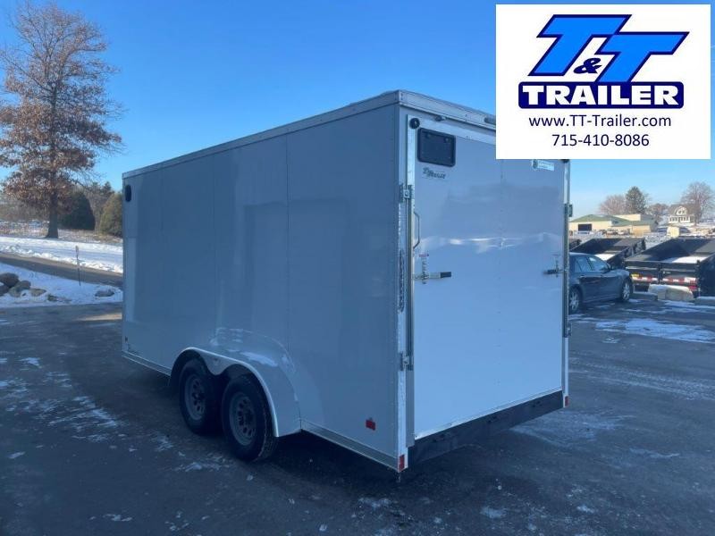2022 Darkhorse 7 x 16 VNose Enclosed Cargo Trailer T&T Trailer