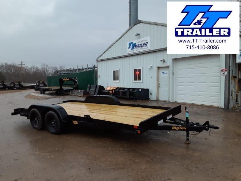 2022 Big Tex 70CH 83" x 20' Car Hauler Trailer with Ramps 2022 Big Tex 70CH 83" x 20' Car Hauler Trailer with Ramps