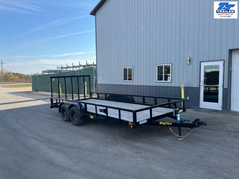 2024 Big Tex 70PI 83" x 18' Tandem Axle Utility Trailer Find Your