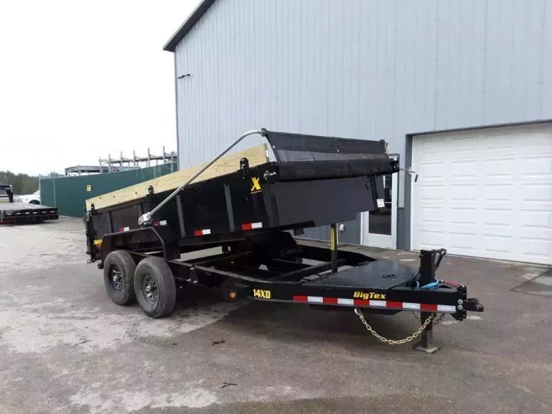 2026 Big Tex 14XD 83" x 14' Heavy Duty Low Profile Dump Trailer (15,400 GVWR)