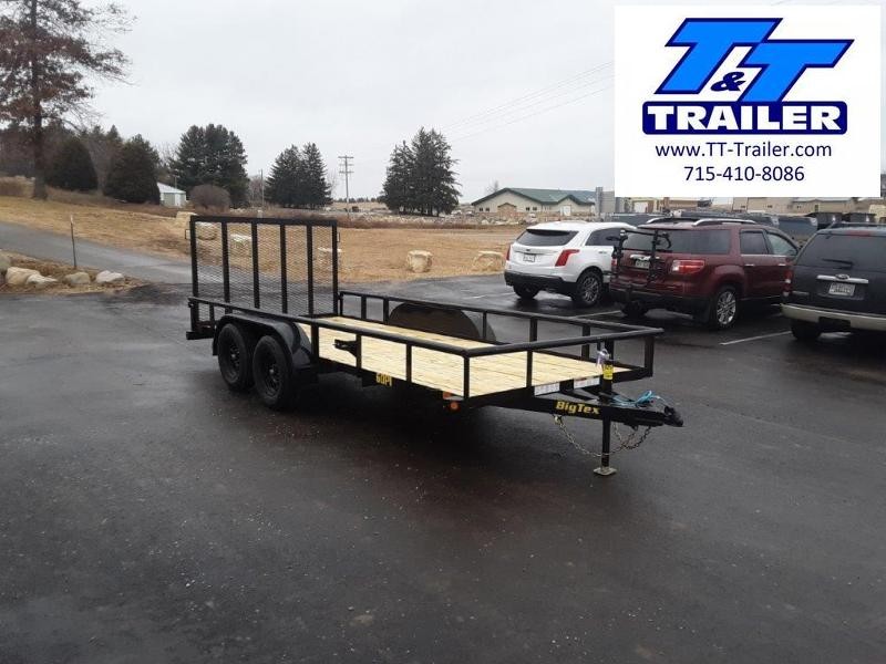 2022 Big Tex 60PI 77" x 16' Tandem Axle Utility Trailer 2022 Big Tex 60PI 77" x 16' Tandem Axle Utility Trailer