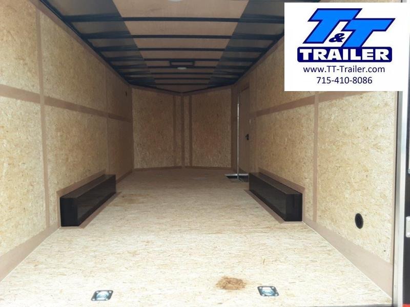 FOR RENT - 8.5 x 20 V-Nose Enclosed Cargo Trailer FOR RENT - 8.5 x 20 V-Nose Enclosed Cargo Trailer