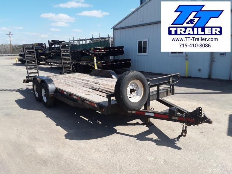 USED 2010 83" x 20' Equipment Trailer 14,000 GVWR USED 2010 83" x 20' Equipment Trailer 14,000 GVWR
