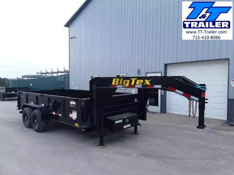 2026 Big Tex 14GX 83" x 16' Heavy Duty Tandem Axle Gooseneck Dump Trailer (15,900 GVWR) 2026 Big Tex 14GX 83" x 16' Heavy Duty Tandem Axle Gooseneck Dump Trailer (15,900 GVWR) 1752346984