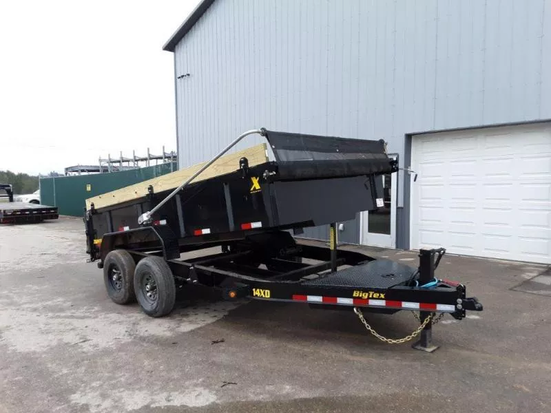 2026 Big Tex 14XD 83" x 14' Heavy Duty Low Profile Dump Trailer (15,400 GVWR)