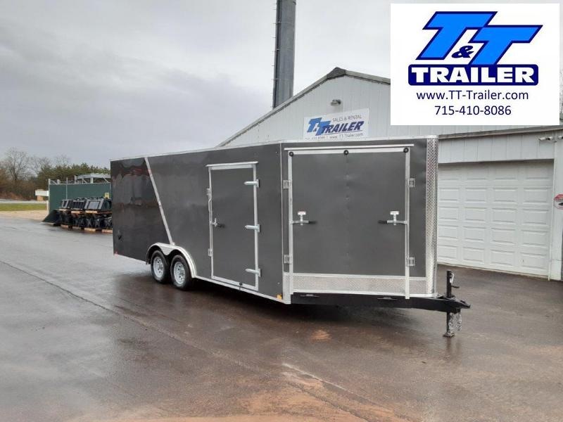 2022 Discovery Challenger ET 8.5 x 20 V-Nose Enclosed Combination Car and Toy Hauler Trailer 2022 Discovery Challenger ET 8.5 x 20 V-Nose Enclosed Combination Car and Toy Hauler Trailer