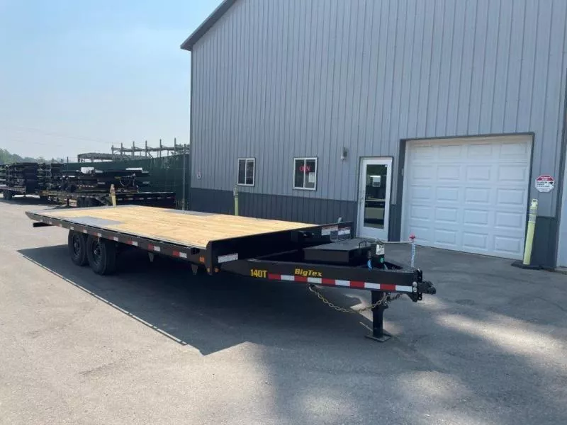 2026 Big Tex 14OT 102" x 24' Deckover Bumperpull Full Tilt Equipment Trailer