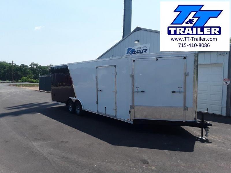 2022 Discovery Challenger SE 8.5 x 24 V-Nose Enclosed Combination Car and Toy Hauler Trailer 2022 Discovery Challenger SE 8.5 x 24 V-Nose Enclosed Combination Car and Toy Hauler Trailer