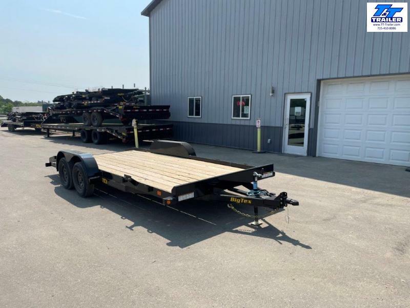 2024 Big Tex 10CH 83" x 18' Car/Equipment Hauler Trailer with Ramps