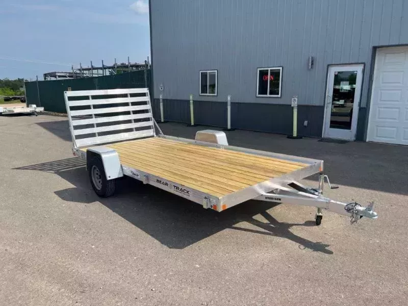 2025 Bear Track 80" x 14' Aluminum Single Axle Utility Trailer