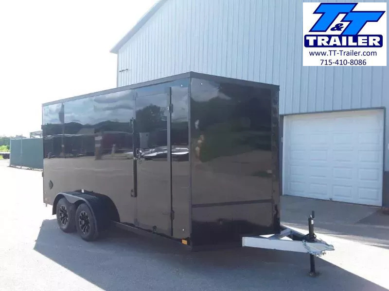 2026 Discovery Endeavor Aluminum 7 x 16 V-Nose Enclosed Cargo Trailer 1753372368