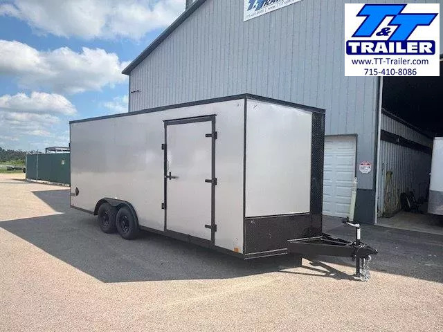 2026 Discovery Challenger SE 8.5 x 20 V-Nose Enclosed Combination Car and Toy Hauler Trailer 1753820932