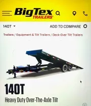 used Tilt Trailers Big Tex Trailers  for sale, in Kanab, UT Thumbnail 7