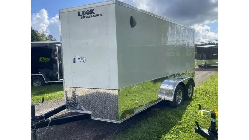 LOOK enclosed Trailer LSMBA7.0X14TE2FE,,7ft x 14 ft motorcycle trailer