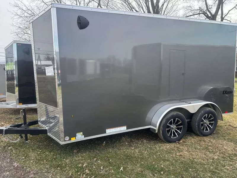 Cargo Express 7 ft x 14 ft EX-DLX enclosed cargo trailer, KE-EX8414-070