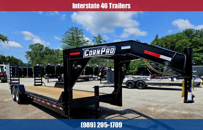 81" X 24' CORN PRO 8 K AXLES HEAVY DUTY EQUIPMENT TRAILER 2024