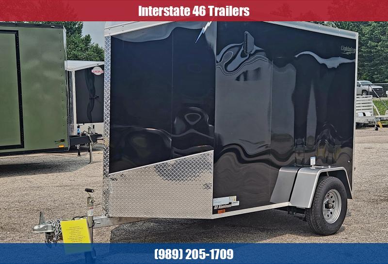5 X 8 ALL ALUMINUM CARGO SINGLE AXLE LIGHTNING 2023 Interstate 46